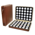 60 Small Round White Storage Gemstones Show Brown Loose Diamond Ring Box Gemstone Box Display Plastic Gemstone Box
