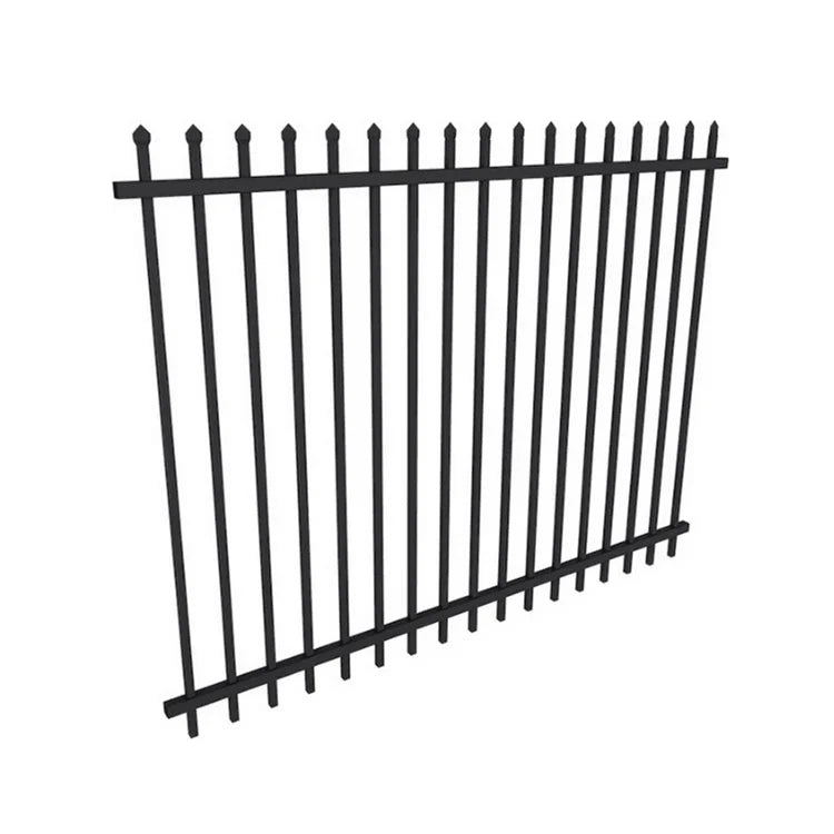 Hot Sales Galvanized Tubular Steel Eco-Friendly Customized Size Security Fence Panels Heat Treated Powder Coated