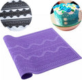 DIY Sugar Lace Fondant Mat Flower Pattern Silicone Mold Fondant Cake Lace Embossed Mats for Cakes Decorating