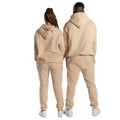 Yali Luxury Unisex Hooded Plus Size Winter Heavyweight Sweatsuit Jogger Set Sporty Tracksuit