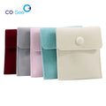 Luxury Portable Small Velvet Jewelry Pouch Ring Necklace Bracelet Package Carring Gift Bags Pouches