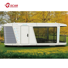 2026 Luxury Integrated 20Ft Mobile Space Capsule Container Full Furnatured Chinese Capsule House for Office Made Sandwich Panel