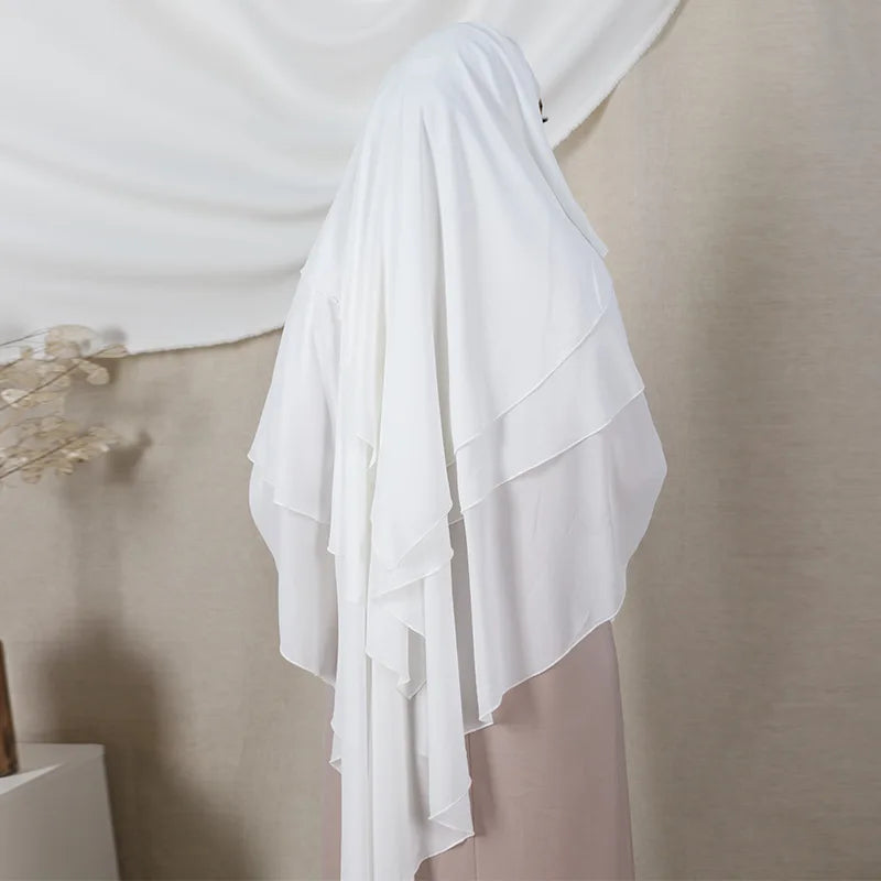 Hot Sale Ladies Muslim Ethnic Hijab Ice Silk Headscarf Women Fashion Islam Arab Scarf  Fashion Muslim Headscarf
