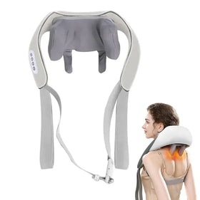 For Car Neck and Pillow 3d Shoulder and Shiatsu Back Tapping Massager Massage Tools With Heat Real Relax Electric Deep Tissue