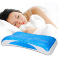 WJ-1104E Memory Foam Pillow Gel Slow-Rebound Wave Modern Cervical Orthopedic Cushion Anti-Snore Neck Deep-Sleeping Marine