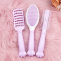 Custom Logo Packaging Hair Brush Comb Set Professional Detangle Wholesale Detangling Hair Brush Set