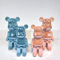 Violent Bear Crafts Sculpture Gnomes Pottery Ceramic Figurines Ornament Animals Porcelain Other Home Decor