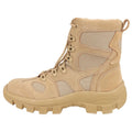 Double Safe Super March RTS Waterproof Leather Tan Anti Slip Breathable Lining Safety Outdoor Security Training Mens Tactical