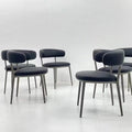 New Design Hotel Stainless Steel Legs Dining Chair Foshan Furniture Factory Produces Wholesale Luxury Chair