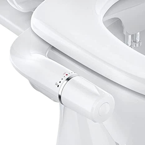 2025 Ultra Slim Portable Bidet Toilet Seat Attachment Self-Cleaning Cold Water Sprayer ABS Plastic Bathroom Nozzle Dual Modern