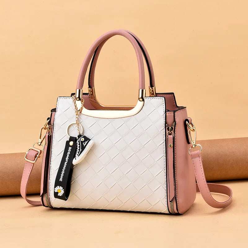 China Supplier Bolsos De Mujer Hand Bags Woven Set  Crossbody Bag Custom Handbag for Women