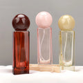 30ML Portable Travel Perfume Dispenser with Pump Sprayer Exquisite Empty Glass Bottle for On-the-go Use