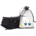 New Arrival Low Density Colorful Organza Gift Bags Pouches for Jewelry Custom Pink Packaging Organza Drawstring Bags Wholesale