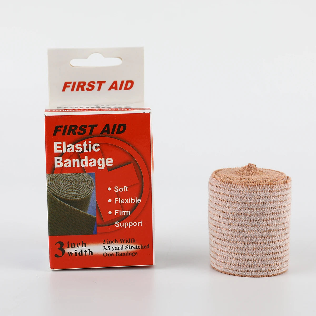 CE High Elastic Tubular Bandage Gauze Bandage Roll for Single Use