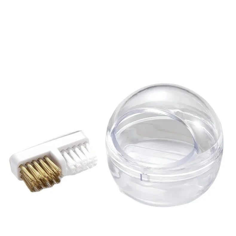 Popular Nail Drill Bits Cleaning Detachable Box  Portable Detachable