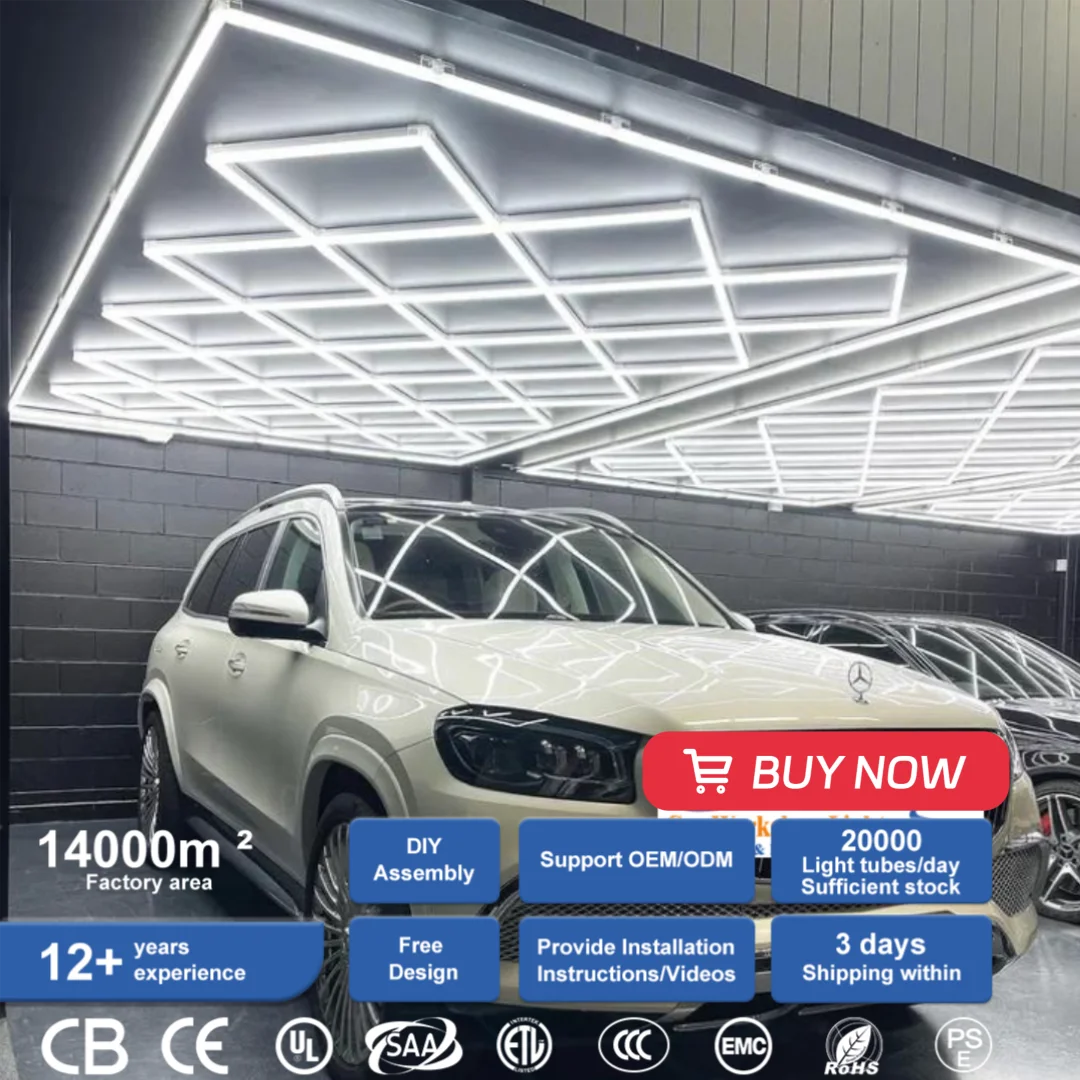 Factory Price Car Polishing Lighting Warehouse Exhibition Working Light for Car Beauty Repair