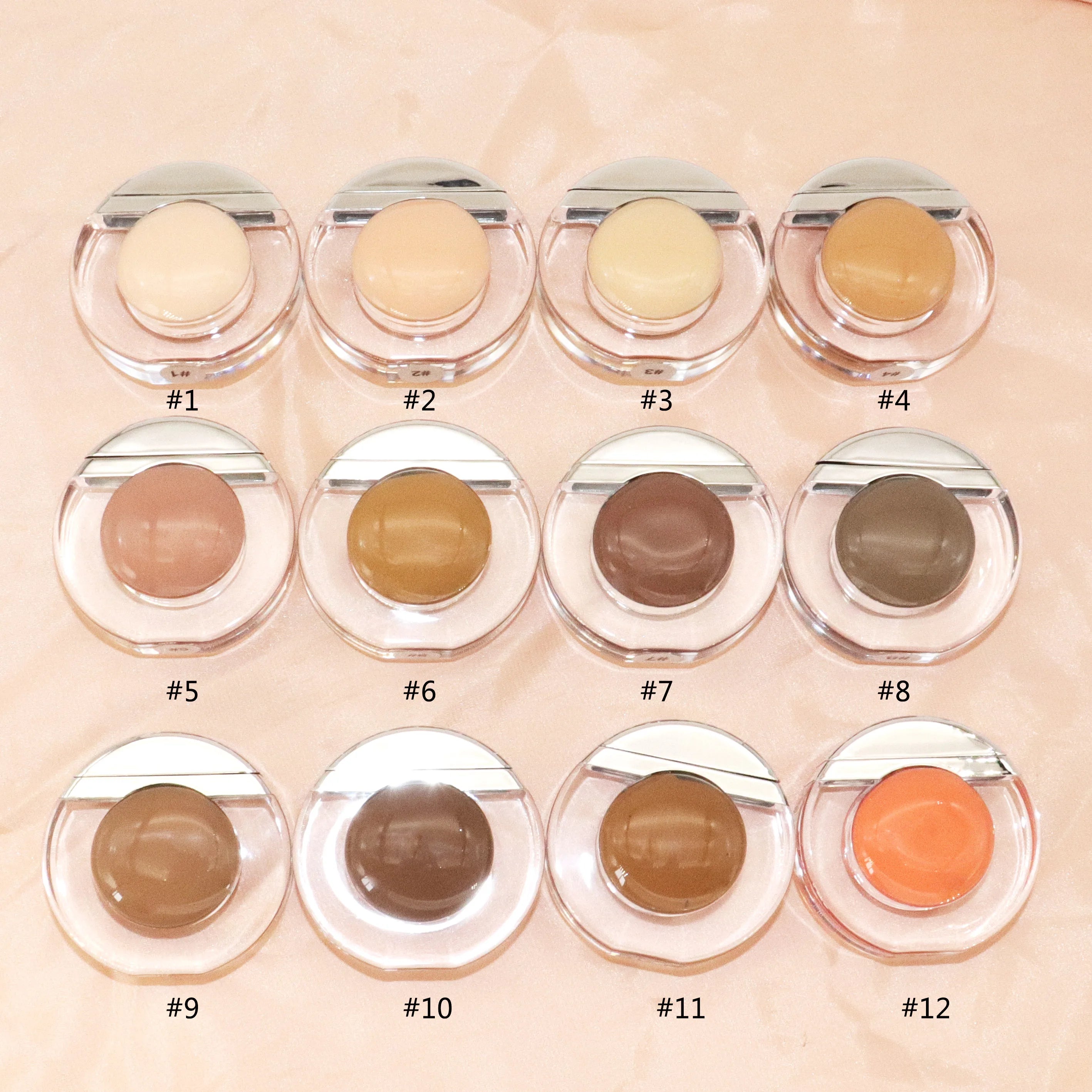 Vegan Matte Liquid Foundation Long-Lasting Oil Control Eye Makeup Natural Creamy Mineral Ingredients Waterproof Dark Cover Skin