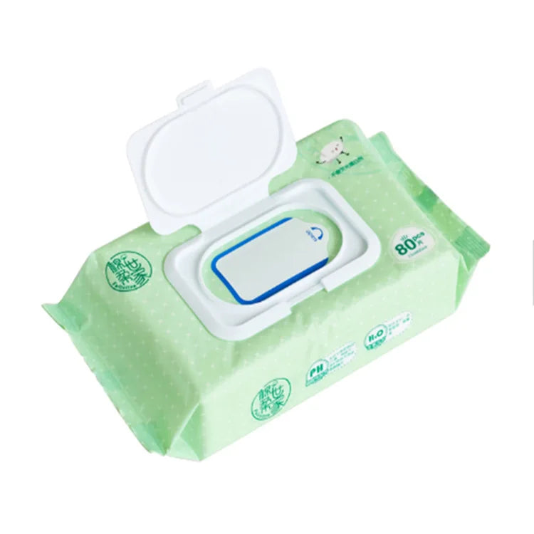 Plastic Baby Wet Wipes Lid Flip Top Cap Customized Color Plastic PP Flip Top Cap for Wet Wipe Container