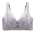 Best Selling Women's Sexy Breathable Seamless Anti-Static Bra Wire-Free Cotton Underwear with Lace Decoration Everyday Style