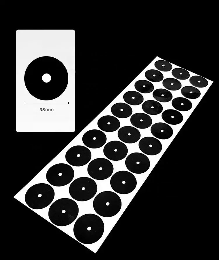 35mm Billiard Pool Ball Position Spot Marker Dots 30pcs/sheet