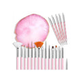 Fashion Nail Art Brushes Nail Art Tool Set Resin Palette Acrylic Silicone Carving Pen Dotting Pen Tool Manicure Kit