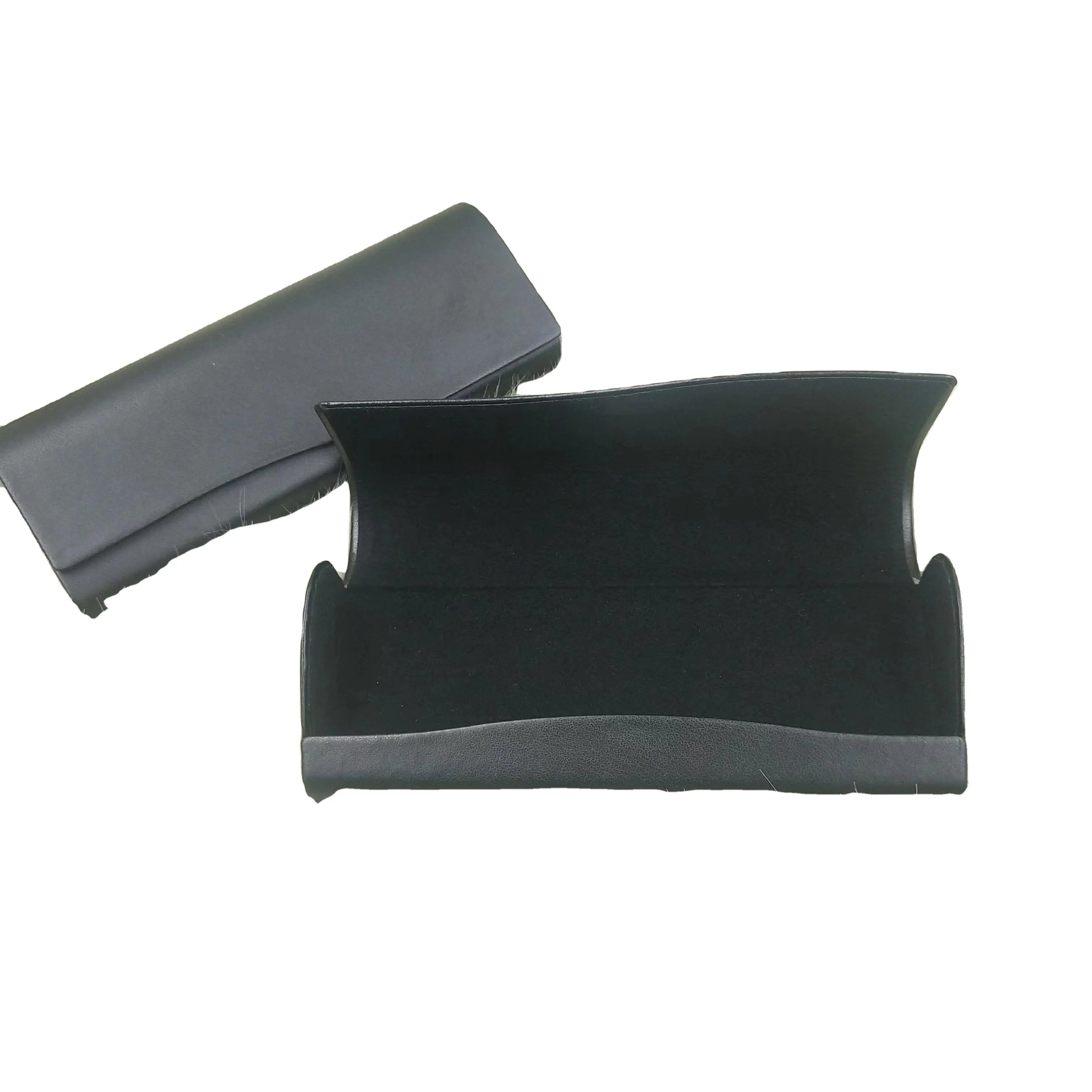 Bestpackaging Yazhi Model 60 High-End Magnetic Closure Eyeglasses Case Custom Logo Spectacle Case PU Leather Metal Optics
