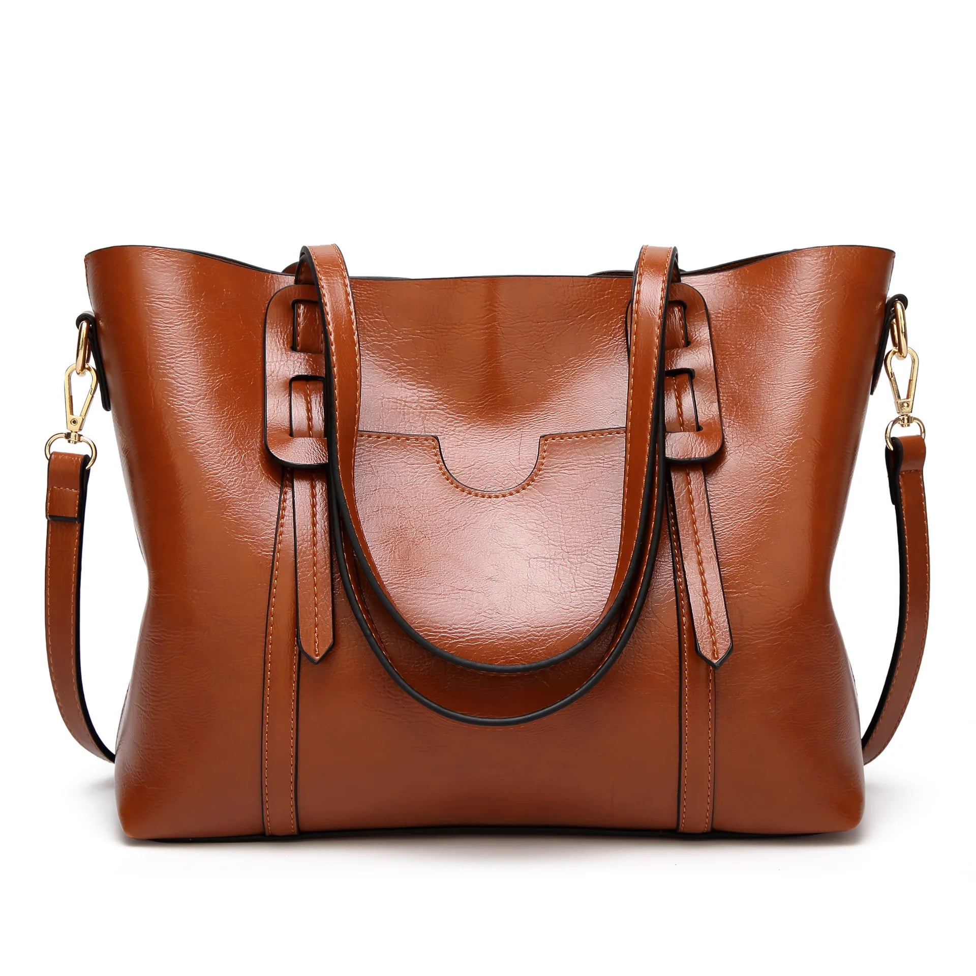 0901 Two Colors Custom Wholesale OEM Fashion Elegant Big Size PU Leather Ladies Latest Design Bags 2022 Women Handbags