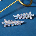 Miallo 2colors Sparkly Zircon Women Girls Hair Clips Pins Party Wedding Hair Headpiece Jewelry