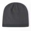 Custom logo Warm Knitted Cap Winter Knit Skull Cap 100% Cotton Beanie Hat for Women Men