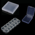 clear Visible Plastic Storage Box Cosmetic Tools Storage Box Makeup Tools Fishing Tackle Accessory Box