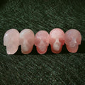Huiying China cheap rose quartz skulls 2 inch natural healing crystal gifts & crafts