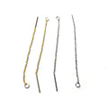 60mm 65mm 80mm 90mm 100mm Length Handmade Diy Accessory Earrings Jewelry Making Stainless Steel Earring Findings