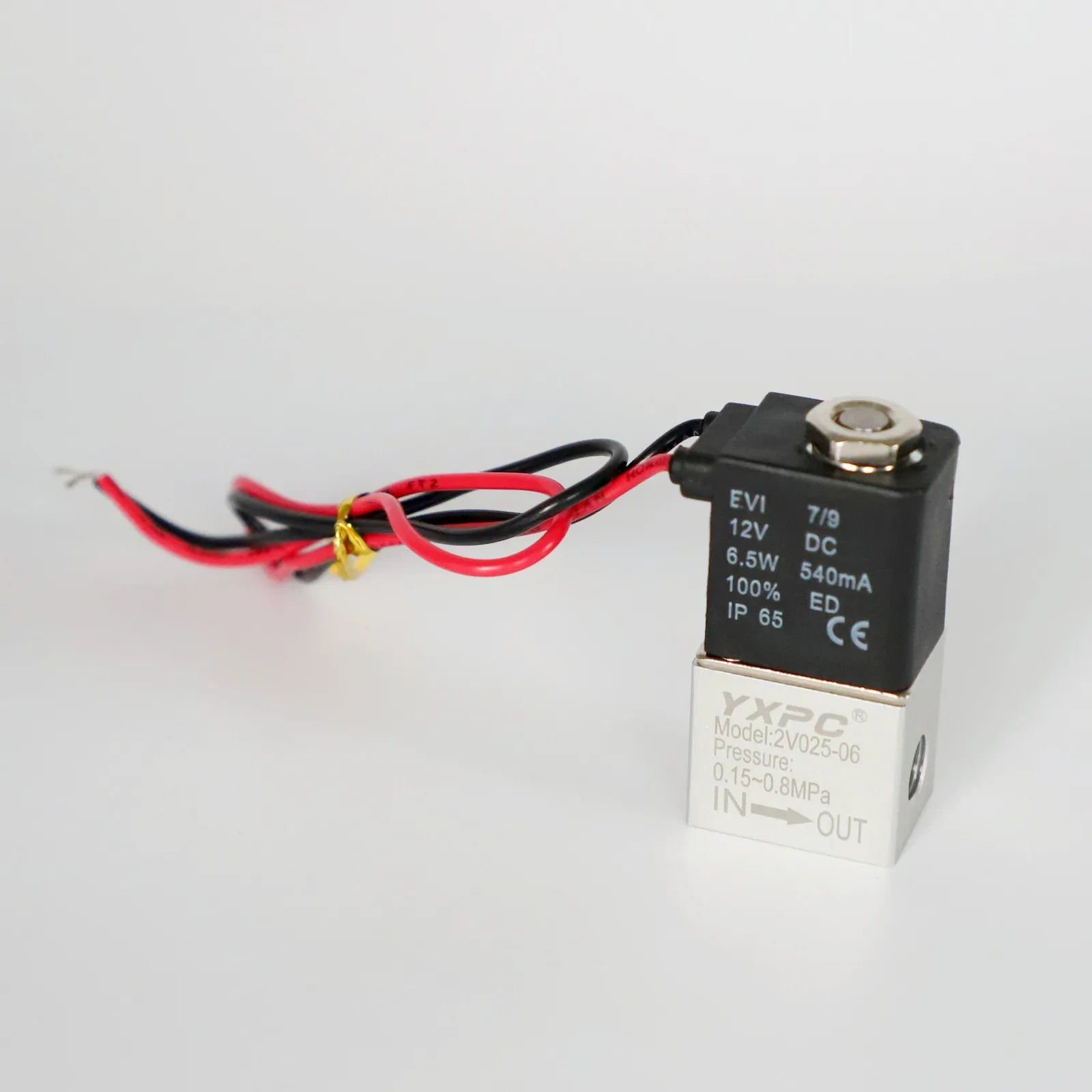 Ambulance Oxygen System 2V025-06 Normally Close Nc Mini Direct Acting Small Two Way Control Pneumatic Solenoid Valve 1/8