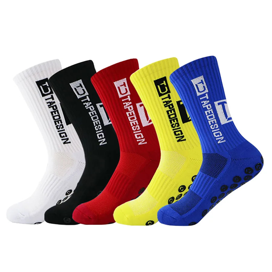 Professional Customization School Football Team Grip Socks Boys Breathable Sporting Gym Non slip Running Crew Socks for Man