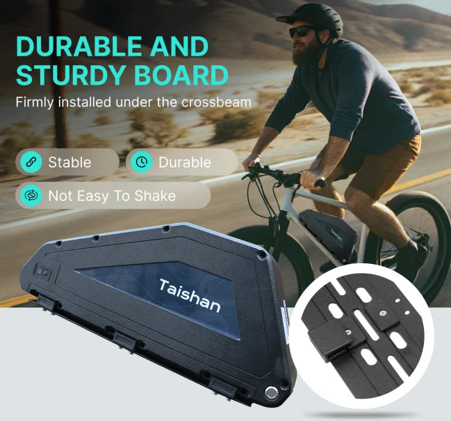 USA Stock Electric Bike Conversion Kit Triangle Battery with High-Power Output & Thermal Stability