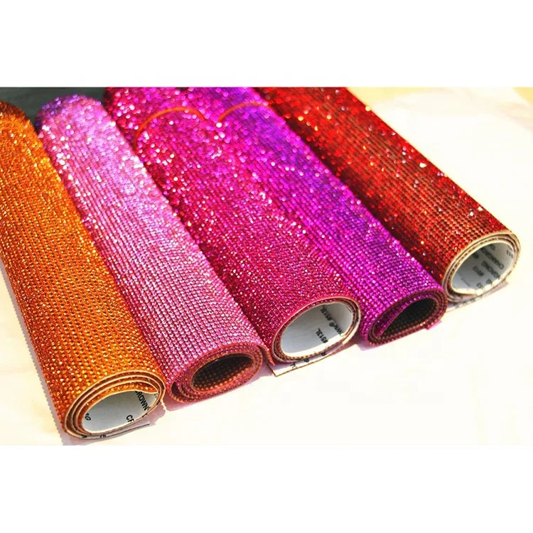New Stock 40 * 24cm Self-adhesive Diamond Crystal Suitable for DIY Decorative Cars Insulated Cups Phone case Diamond Stickers