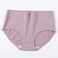 HD026 Plus Size Low-Rise 100% Cotton Eco-Friendly Bikini Underwear for Young Adult Women's Physical Pant