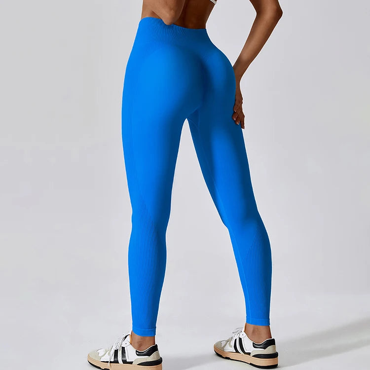 New Arrivals High Waisted Workout Leggings Custom logo Scrunch Butt Seamless Leggings for Women