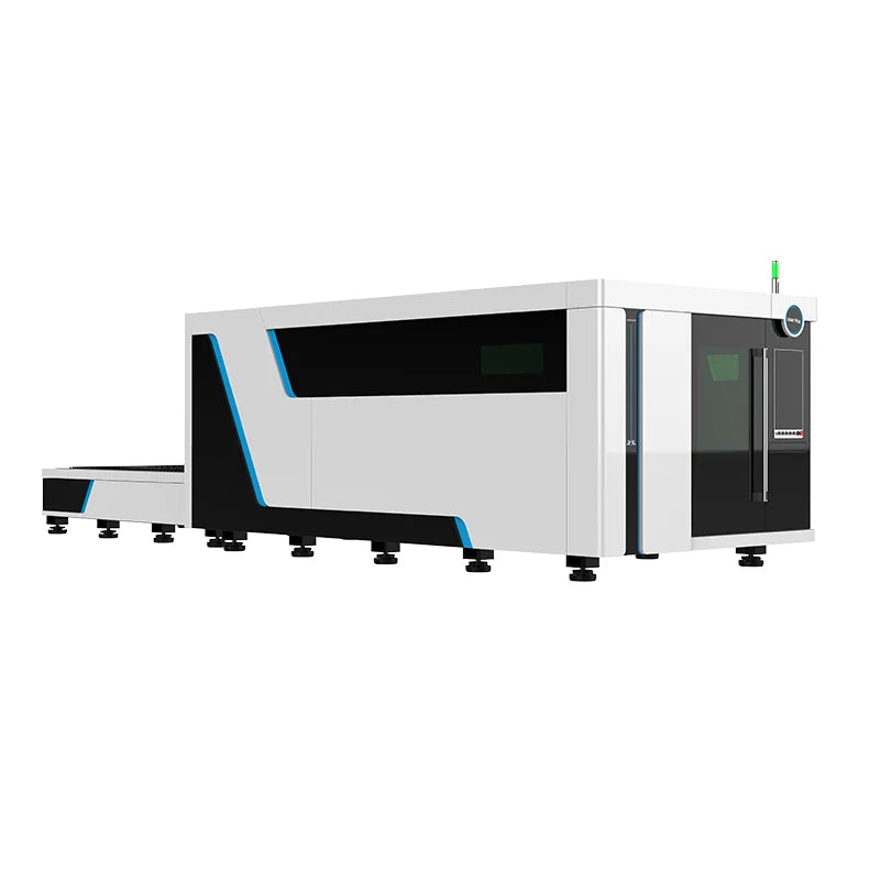 3015 6kw 12kw 20kw 30kw 40kw Fiber Laser Cutting Machine Full Enclosed Cover with Auto Exchange Table for Sheet Metal
