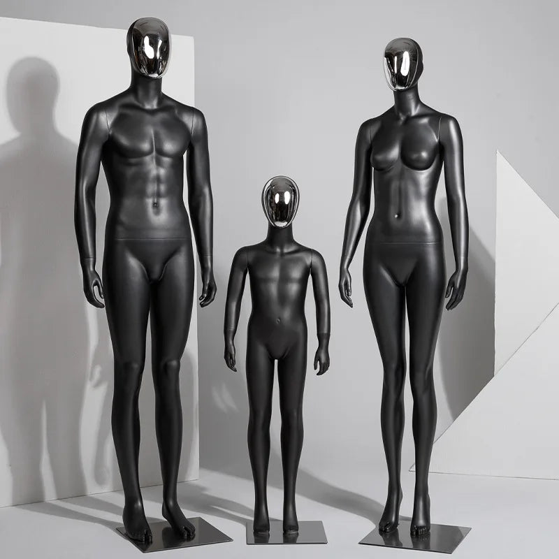 Black Male Female Mannequins Full Body