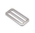 50mm Metal Black Sheet Steel Quick Slide Buckle Zinc Plated Steel Quick Release Buckle for Bag Webbing