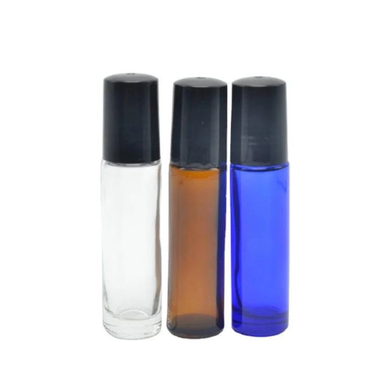 Best Seller Empty 10ml Glass Roll on Bottle Essential Oil Roller Bottle
