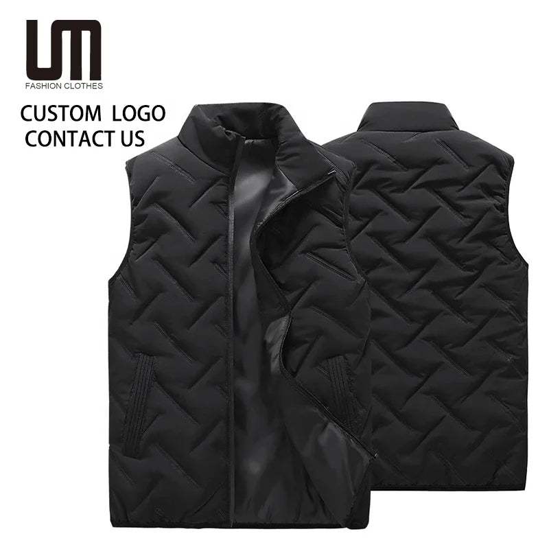 Liu Ming Customized Men's Casual Fashion Waistcoat Jackets Autumn Windproof Plus Size Hiking Breathable Short Length Wholesale