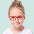 2025 Cartoon Pattern Anti-Blue Light Kids Eyeglasses Soft Silicone Computer Optical Eyewear with Blue Ray Blocking Glasses