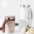 Lazy Automatic Stirring Cup Electric Magnetic Rotating Coffee Cup Mug Stainless Steel Box Mugs Contemporary Hot Water Presents