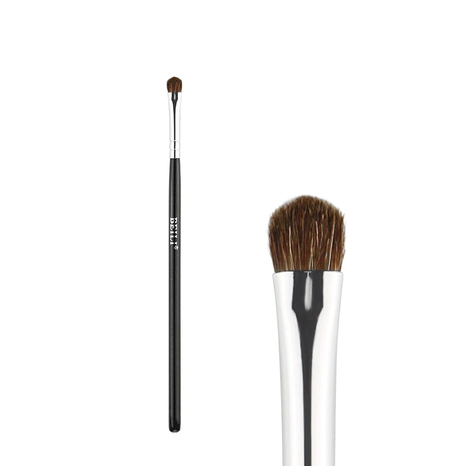 For Powder Brush High-end Professional Face Makeup Brush with Wooden Handle Nano Wool Fiber for Ladies