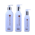 Factory Supply High-grade 150ml 200ml 300ml 500ml White PET square Lotion Bottle in Bright Silver Pump with Good Price