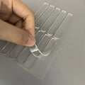 Cabinet Door Bumpers 10Pcs Self Adhesive Clear Cupboard Door Drawer Bumpers for Kitchen Cabinets Cutting Boards