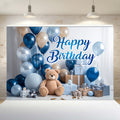FSFLAG BGBS 100X150cm Colorful Polyester Modern Baby Shower Theme Backdrop Cloth Digital Printing for Photography Party