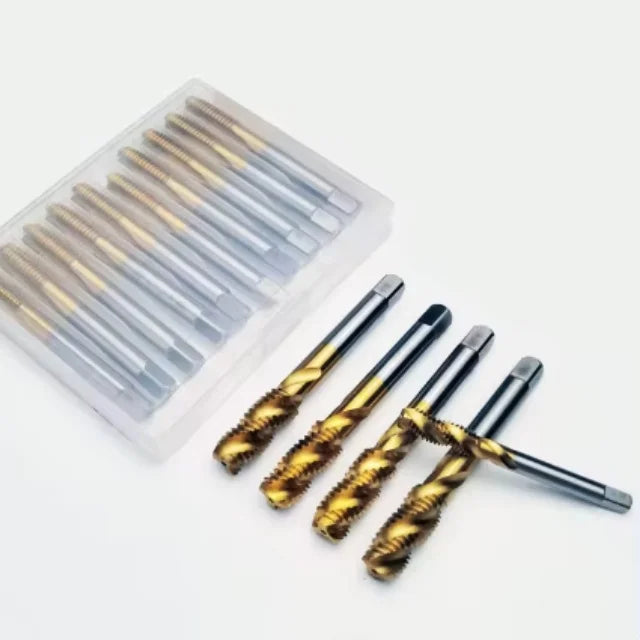 Premium HSS M35 Cobalt Spiral Flute Tap - High Performance CNC Screw Thread Taps - Industrial Grade RoHS Compliant
